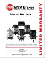 ABC Brakes releases NEW Limited Warranty Policy